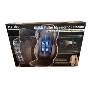 HoMedics‎ Therapist Select Quad-Roller Massaging Cushion QRM-400 Shiatsu Rolling